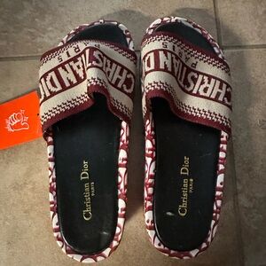Red and White Slides